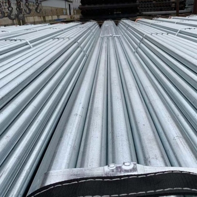 Q195 Galvanized Round Fence Steel Pipe Galvanized Scaffolding Steel Tube Gi Pipe