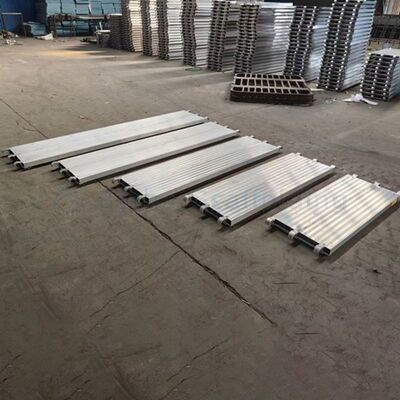 2026 Non-slip Surface 48.26cm Aluminum Platform Plank With Hook For Construction