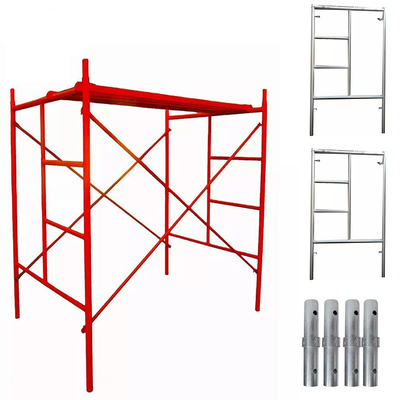 Non-Slip Surface Safway Style Scaffolding Ladder Frame Easy to Assemble and Disassemble