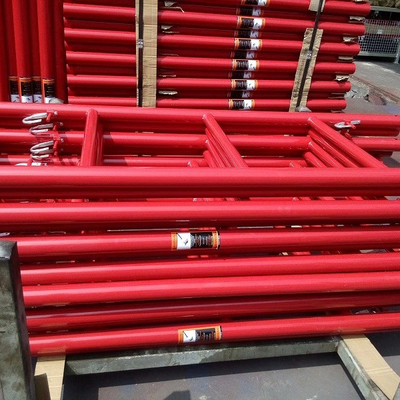 High Flexibility H Frames Scaffolding with Easy Assembly and Disassembly Mexico Market