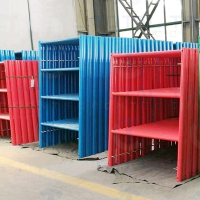 High Flexibility H Frames Scaffolding with Easy Assembly and Disassembly Mexico Market