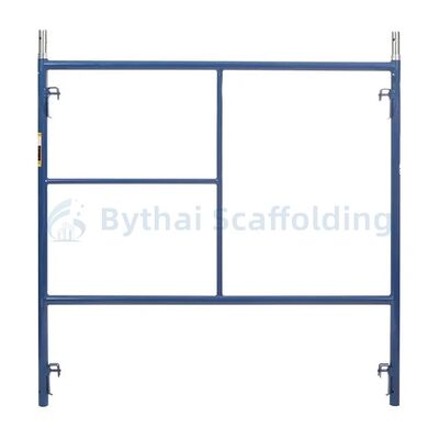 Powder Coated Finish Steel Mason Frame Scaffolding H Frame System Lightweight for Commercial Construction